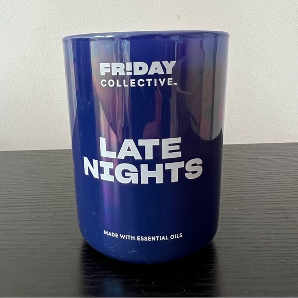 Fr!day Collective Late Nights 8oz Candle - Picture 1 of 3